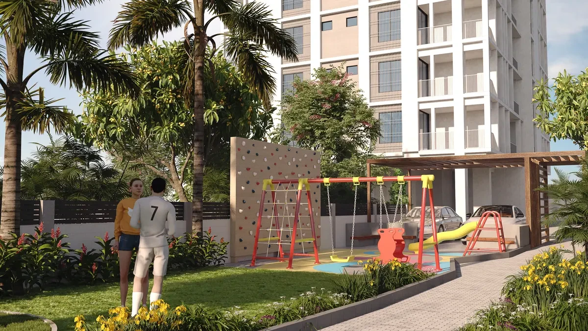 3D Architectural Design Visualization - Modern Exterior