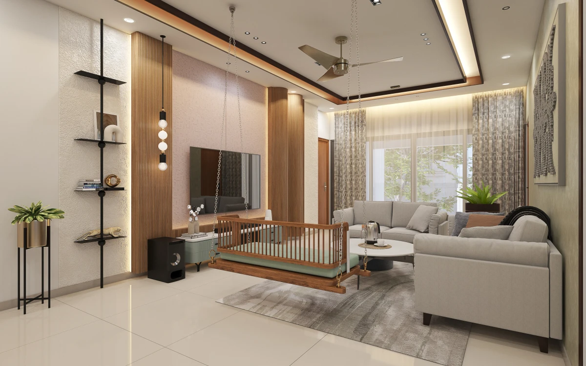 Apartment Living Interior Design - Contemporary NIBM