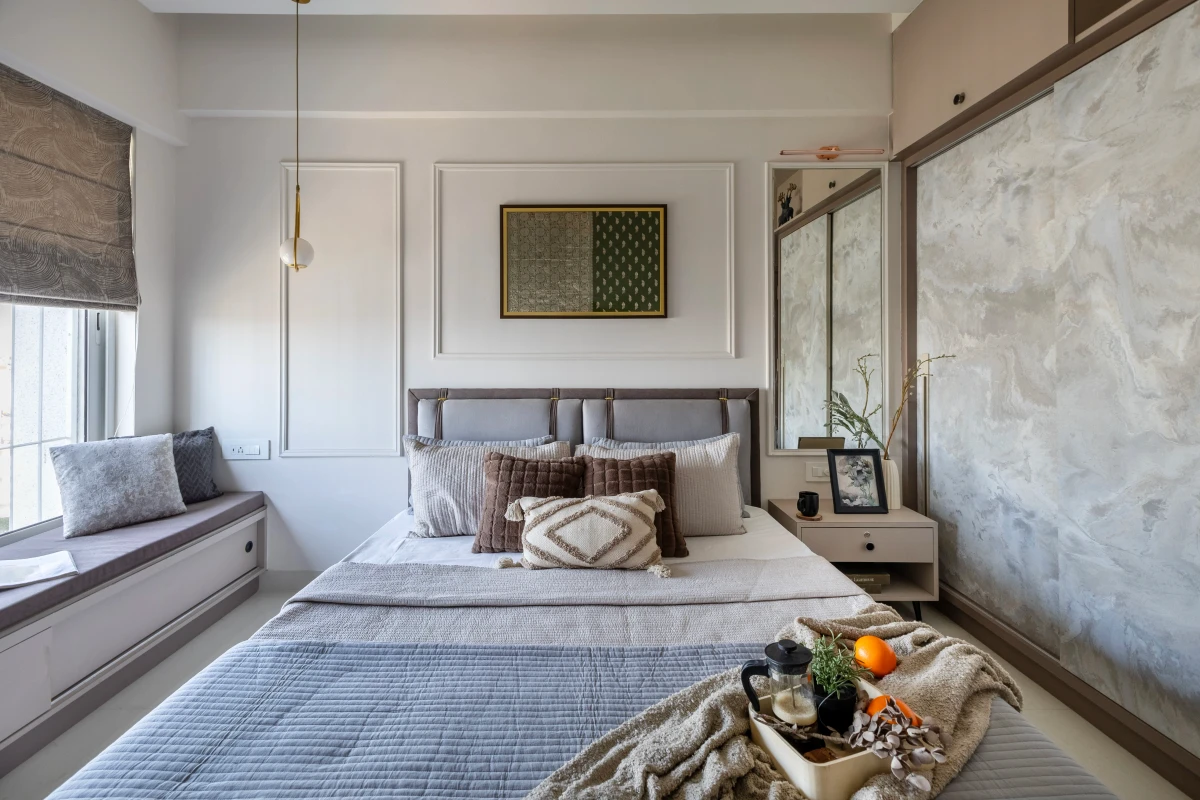 Modern Living Room Interior Design - Luxury Hadapsar