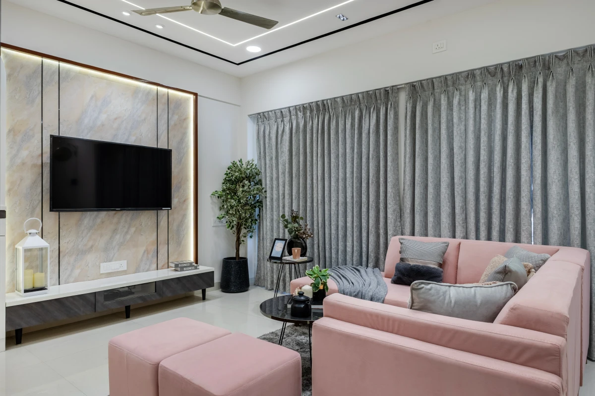Pooja Room Interior Design - Traditional Pashan